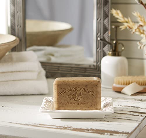 Image of Pre de Provence Artisanal Soap Bar, Enriched with Organic Shea Butter, Natural French Skincare, Quad Milled for Rich Smooth Lather, 8.8 Ounce, Herbs of Provence