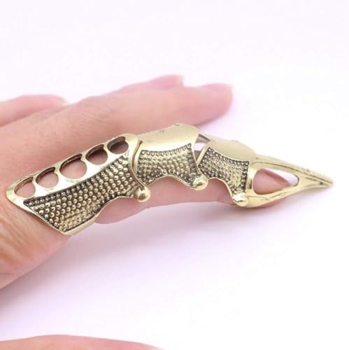 THE MEN THING Innovative Knuckle Full Finger Ring Collections | Adjustable Knuckle Joint Full Finger Ring for Men & Boys