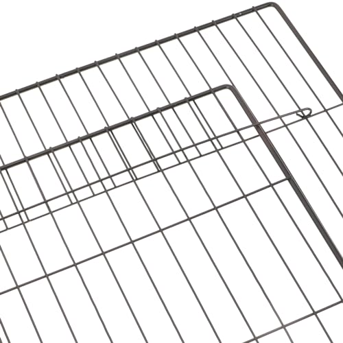 POPETPOP Gaiola De Gato Peça Gaiola Porta De Coelho Porta De Cerca De Exercício De Metal Porta De Ce