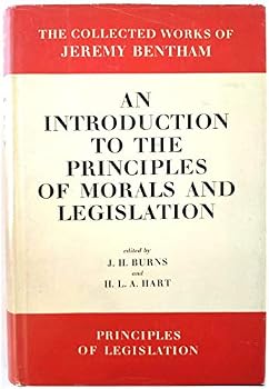 Hardcover An Introduction to the Principles of Morals and Legislation Book