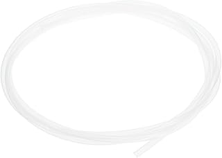 Rebower PTFE Tubing Hose Insulated Pipe Tube, [for Filaments 3D Printer] - 0.12''ID x 0.16''OD 4.92ft /Clear/1 Pcs