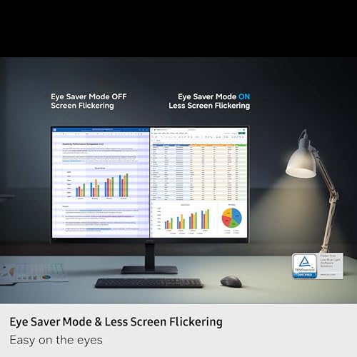 Image of Samsung 27 inch ViewFinity S7 (S70H) High-Resolution Monitor - 4K UHD (3840x2160), IPS, HDR10, Eye Saver Mode, HDMI and DP Ports, Display Manager, LS27H70DEANXZA