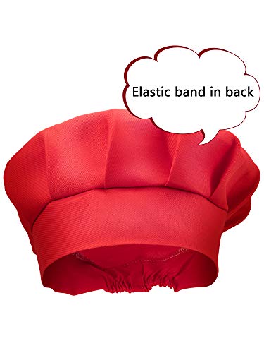 Satinior 8 Set Kids Apron And Chef Hat Set Kids Apron With 2 Pockets Adjustable For Boys Girl's Cooking Baking Painting (Multi-Color,S For 2-6 Age) #TOP3