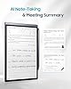 iflytek AINOTE Air 2,8.2-inch E Ink Tablet for Meetings, AI Note Taking Tablet with Blue Folio Case,Voice-to-Text Transcription, Multi-Languages Chatgpt Support,Digital Notebook for Work/Study