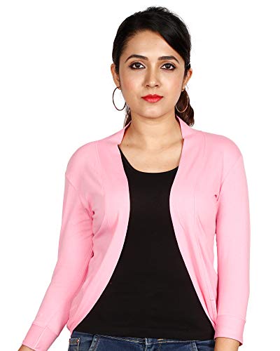 Image of Yola Women's Cotton Spandex Shrug Pullover Jacket