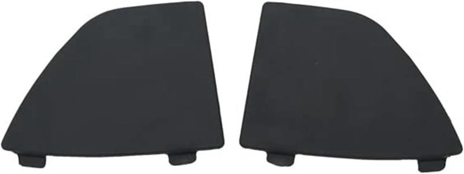 MKVAXR 1ペアフロントロアバンパーグリル牽引フックアイカバーキャップトライアングルトリム、マツダ、3アクセラ2014-2016 車のフロント下部 グリルバンパーカバー装飾キャップマツダ 3 2016 2017 2018 B63B-50-101 B63B-50-102 車のヘッドプラスチック  BANE50101 ... に適合する マツダ 3 2017-2018 フロントロアバンパー トウフックアイカバー グリルキャップ B63B-50-101 B6