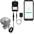 YoLink Wireless Smart Valve Control Kit, 3/4" Stainless Steel Motorized Valve, Wireless Valve Controller 2