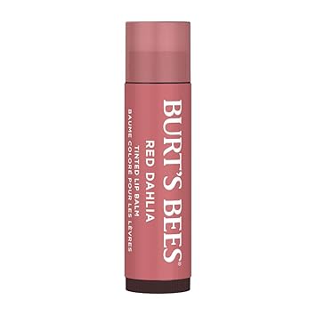 Burts Bees Tinted Lip Balm, Red Dahlia, 0.15 Ounce
