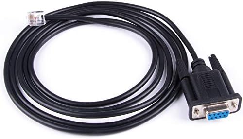 DB9 to RJ11 RJ12 6P6C Lan Network Serial Console Cable for Sevo Drive Leadshine Stepper Communication