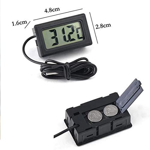 Image of MCP Healthcare Fridge Thermometer Digital LCD Sensor Wire Embeded Fridge Temerature Indicator Thermometer With Fork Kitchen Thermometer