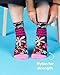 Blue Q Socks, Women's Ankle, Super F--king Awesome, Women's Shoe Size 5-10