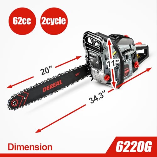 62CC Gas Chainsaw 20