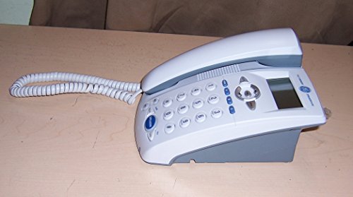 Teléfono con cable GE 29385GE1 con altavoz e identificador de llamadas miniatura 2