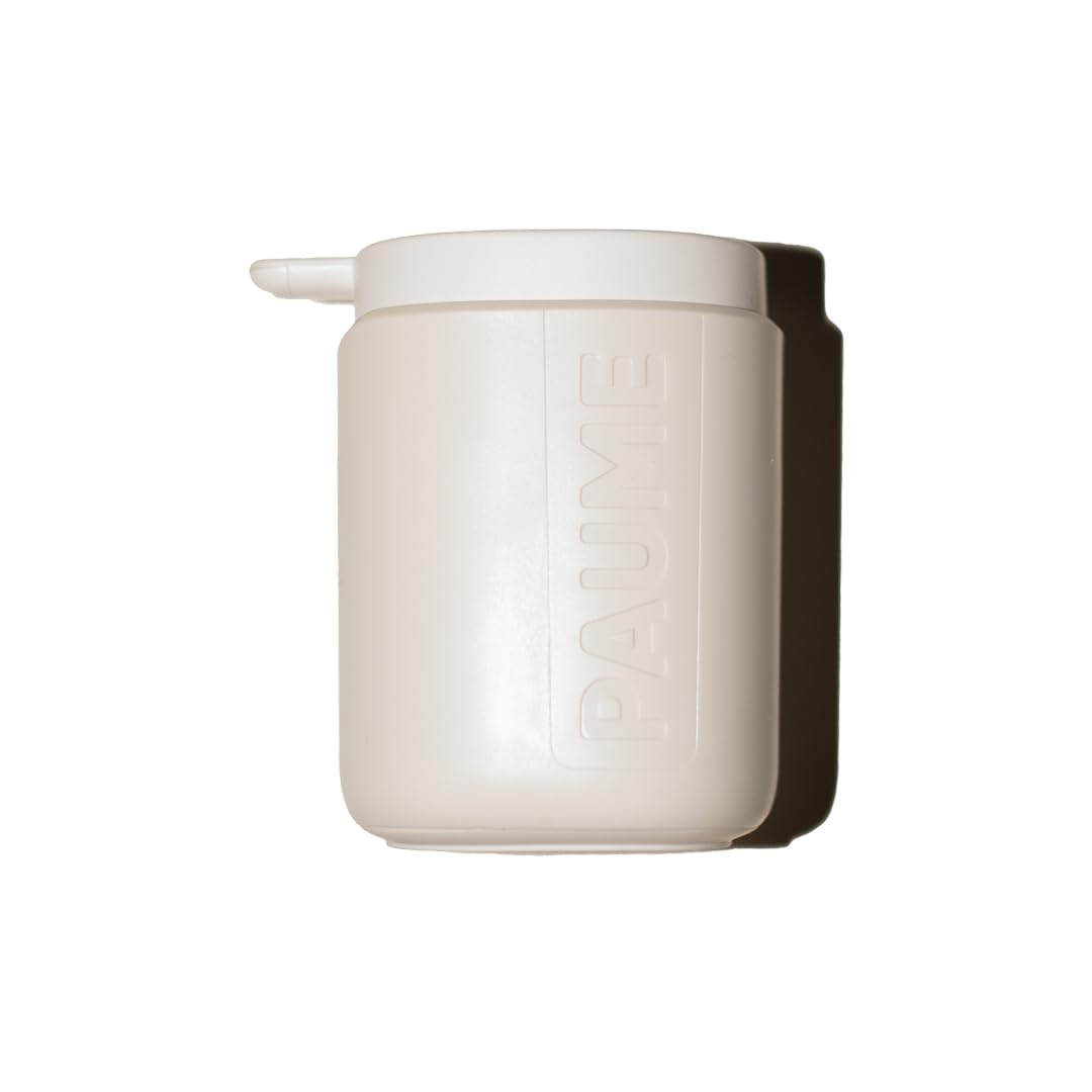 PAUME Signature Refillable Hand Sanitizer Pump, Stylish & Modern Dispenser for Kitchen, Nursery, or Bathroom, Sold Empty