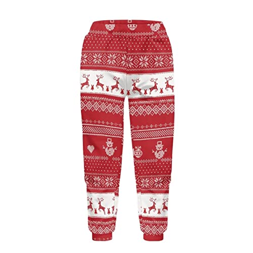 Casual Pants for Girls Loose Yoga Sweatpants Soft Trousers with Pockets High Waisted Elastic Sweatpants