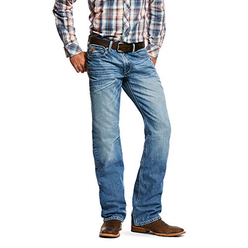 Image of Ariat Men's M4 Low Rise Stretch Legacy Boot Cut Jean