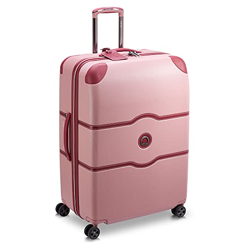DELSEY Paris - Chatelet AIR 2.0 - Valise Cabine Rigide 55 cm x 35 cm x 25 cm - 38 L - S - Rose