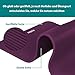 ALPIDEX Yogamatte Extra Dick 1,5 cm Gymnastikmatte 3 Größen E-Book rutschfest Phthalatfrei Fitness Matte Turnen Pilates Sport Physio HIIT Yoga Trainingsmatte Isomatte, Berry, 190 x 100 x 1.5 cm