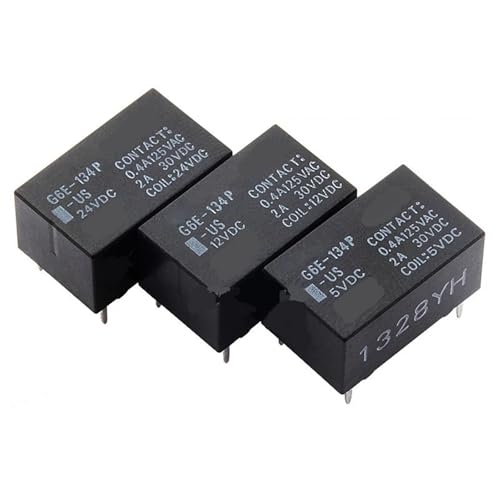 Relais G6E-134P-US-5VDC pour réparer une carte électronique en panne lot de 2