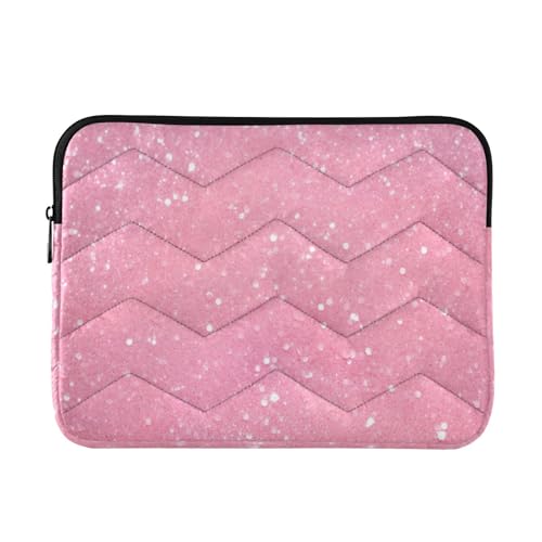 Funda para portátil Maunzc 15-16 pulgadas rosa brillo miniatura 1