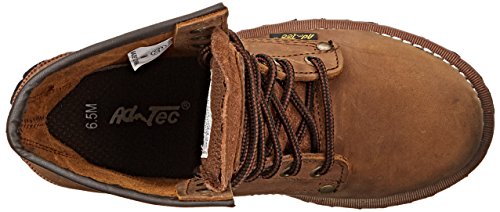 Ad Tec Womens Women's 9" Steel Toe Brown-W Logger Boot, Brown, 8.5 Us #TOP4