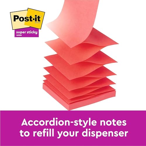 Post-it Z-Notes Cosmic Collection, Pack of 8 + 4 Free Pads, 90 Sheets per Pad, 76 mm x 76 mm - Image 3