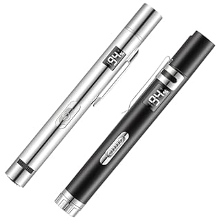 COWGOLDCHILD Puntatore interattivo per gatti con luci a LED LCD ricaricabile USB elettrica per gatti giocattoli di esercizio giocattolo di monitoraggio per gattini accessori (2, argento e nero)