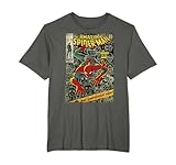 t shirt marvel primark 15MARV890 Marvel Spider-Man Comic Book Anniversary Maglietta