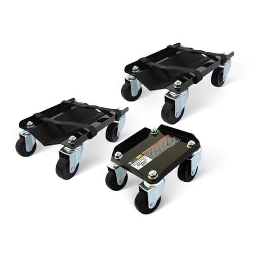 MaxxHaul Snowmobile Dolly Set