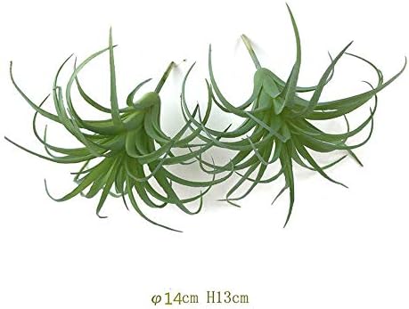 2 PCS Artificial Succulents Plants Unpotted Fake Tillandsia Air Plants Succulent Bouquet Arrangements Faux Plants DIY for Garden Decor Home Decoration Greenery Set (Air Plants)