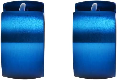 Edforce Stainless Steel Small Hoop Huggie Earrings For Mens Womens - Image 4