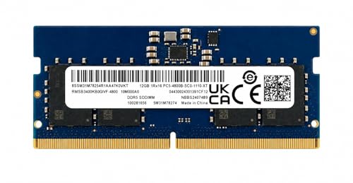 Image of 12GB DDR5 4800MHz OEM Laptop RAM Compatible with RAMAXEL [Key Specs: PC5-38400 /4800B | 262-Pin SO-DIMM | CL40 | 1Rx16 | 1.1V | Non-ECC] | 3 Years Seller Warranty