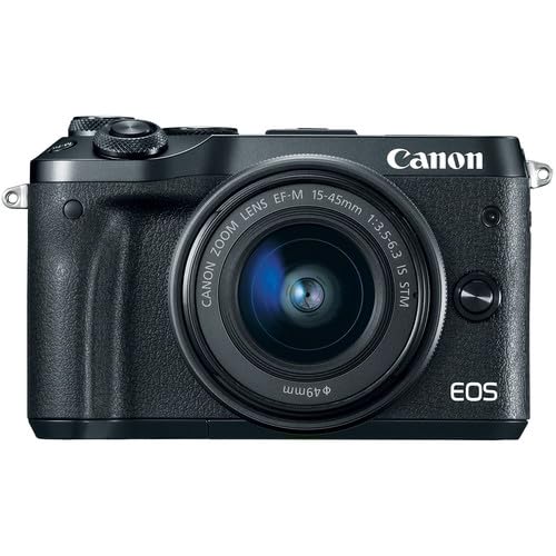 Amazon.com : Canon EOS M6 Mirrorless Digital Camera with 15-45mm