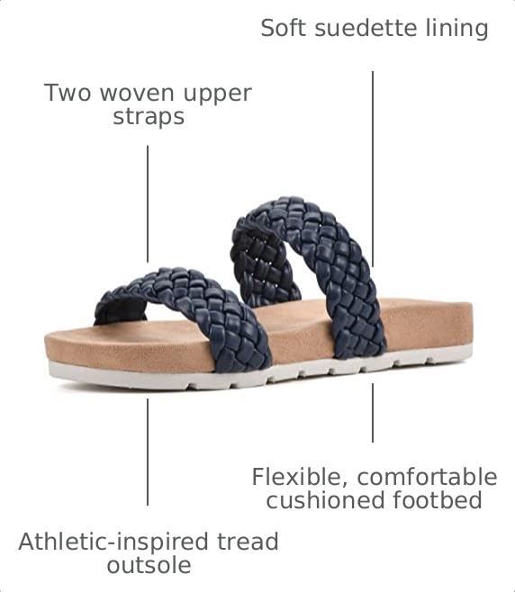 Image of Cliffs by White Mountain Women's Truly Cushioned Slide Sandal