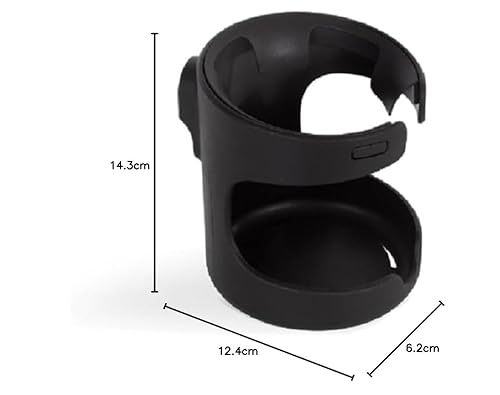 Miniatura 2 de Silver Cross Dune Reef - Portavasos para cochecito fácilmente acoplable para padres, práctico y versátil portavasos para contenedores de bebidas