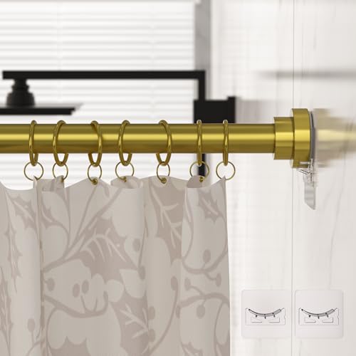 bath best gold shower curtain rod