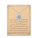 BNQL Archery Necklace Archery Gifts for Archery Lovers Archery Jewelry Gifts Archery Gift Archery Target Necklace Charm