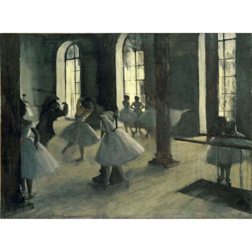 La répétition au foyer de la danse Degas : l'esprit du ballet classique chez vous