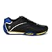Goodyear ORI-S Driving Shoes for Men, Pair, Athletic Auto Racing Footwear with Non-Slip EVA Rubber Soles, PU Leather Upper, Mesh Lining - Black Royal Yellow