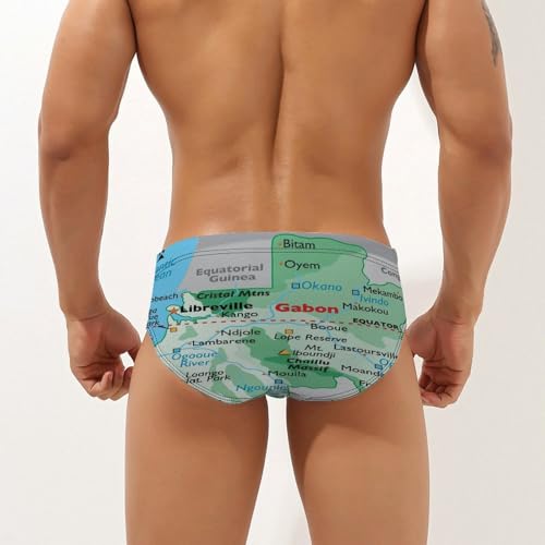 Maps of The Philippines Mens Swim Trunks Swimwear Swim Brief Beach Sport Short2