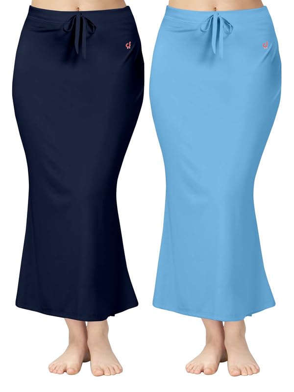 Image of TRENDMALLS Women Saree Shapewear Petticoat for Women, Cotton Blended,Petticoat,Skirts for Women,Shape Wear Dress for Saree Shaper(Combo-Pack)