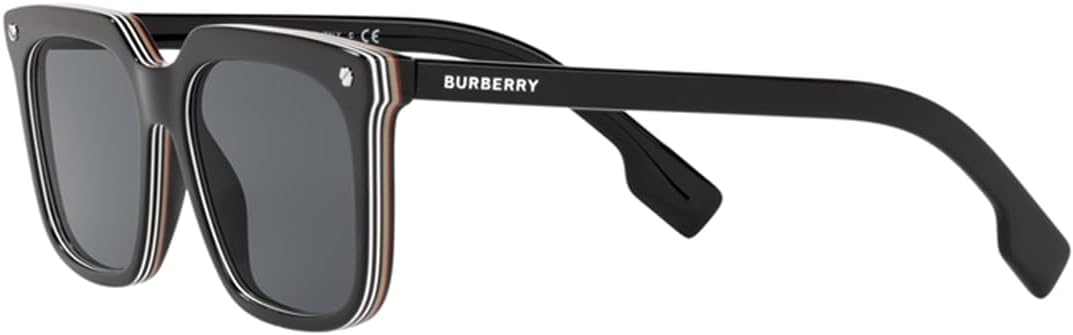 BURBERRY Sunglasses BE 4337 379887 Carnaby Black Dark Grey - Image 3