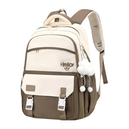 Mochila escolar de gran capacidad para viajes y uso diario en la ciudad