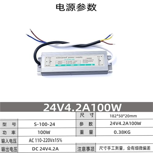 Alimentation à découpage 24V 100W stable et compacte pour ruban LED