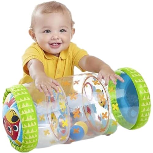 Jouet gonflable à roulettes pour bébé,jouets rampants pour bébés,balle rampante et grimpante pour les tout-petits,meilleurs jeux éducatifs,rouleau pour 3-36 mois,cadeaux de Noël et d&rsquo;anniversaire