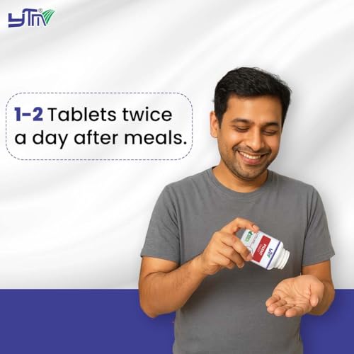 YTM Pilent Ayurvedic Piles Relief Tablets – 60 Count | Natural Hemorrhoid Support with Amla & Shatavari | Promotes Digestive Health