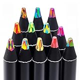 Karuamodomi Easter Basket suffers for Teens,12 Rainbow Colored Pencils,Art Supplies, Easter Gift For Kids,Teen...
