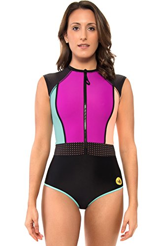 Body Glove Women's Bounce Stand Up Surf Suit Swimsuit, Magnolia - X-Large
