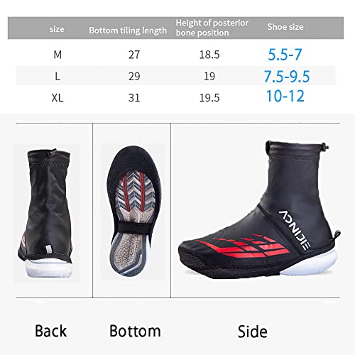 Trail-Running-Shoe-Gaiters-for-Running-Hiking-Reflective-Shoe-Covers-Anti-Slip-and-Wear-Resistant