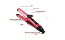 WEELZONE 2 in 1 Hair Straightener and Curler | hair straightening machine, Beauty Set of Professional Hair Straightener and Hair Curler with Ceramic Plate For Women gallery image
